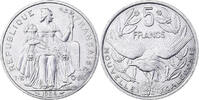 New Caledonia 5 Francs Paris, Aluminum, KM:16 -