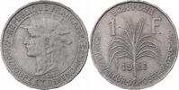 Guadeloupe Franc Copper-nickel, KM:46 -