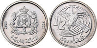 Morocco 1/2 Dirham Mohammed VI, Paris, Copper-nickel, KM:116 -