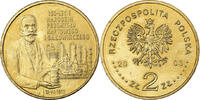 Poland 2 Zlote Warsaw, Brass, KM:455 -