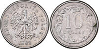 Poland 10 Groszy Warsaw, Copper-nickel, KM:279 -
