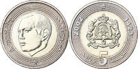 Morocco 5 Dirhams Mohammed VI, Bi-Metallic, KM:109 -