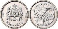 Morocco 1/2 Dirham Mohammed VI, Paris, Copper-nickel -