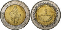 Libya 1/2 Dinar Bi-Metallic, KM:27 -