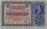 Switzerland 20 Franken Banknote, 1946-08-31 -