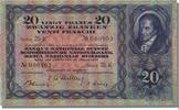 Switzerland 20 Franken Banknote, 1949-01-20 -