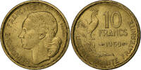 France 10 Francs Guiraud, Paris, Aluminum-Bronze, KM:915.1 -