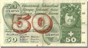 Switzerland 50 Franken Banknote, 1970-01-05 -