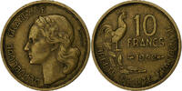 France 10 Francs Guiraud, Beaumont - Le Roger, Aluminum-Bronze -
