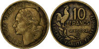 France 10 Francs Guiraud, Beaumont - Le Roger, Aluminum-Bronze -