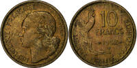 France 10 Francs Guiraud, Beaumont - Le Roger, Aluminum-Bronze -