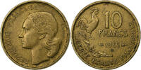 France 10 Francs Guiraud, Beaumont - Le Roger, Aluminum-Bronze -