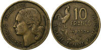France 10 Francs Guiraud, Beaumont - Le Roger, Aluminum-Bronze -