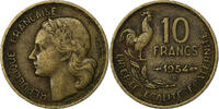 France 10 Francs Guiraud, Beaumont - Le Roger, Aluminum-Bronze -