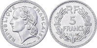 France 5 Francs Lavrillier, Paris, Aluminum, KM:888b.1 -