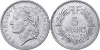France 5 Francs Lavrillier, Paris, Aluminum, KM:888b.1 -