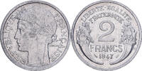 France 2 Francs 1947 Not Applicable Morlon, Aluminum, KM:886a.1 VZ 14.95 US$  +  28.86 US$ shipping