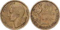 France 20 Francs 1950 Paris Guiraud, Paris, Aluminum-Bronze, KM:917.1 SS 13.79 US$  +  28.86 US$ shipping