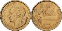 France 20 Francs 1950 Paris Guiraud, Paris, Aluminum-Bronze, KM:917.1 SS+ 13.79 US$  +  28.86 US$ shipping