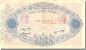 France 500 Francs Banknote, 500 F 1888-1940 ''Bleu et Rose'' -