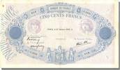 France 500 Francs Banknote, 500 F 1888-1940 ''Bleu et Rose'' -