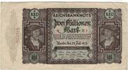 Germany 2 Millionen Mark Banknote, 1923-07-23, KM:89a -