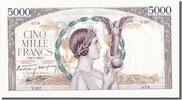 France 5000 Francs Banknote, 5 000 F 1934-1944 ''Victoire'', 1939-07-20 -