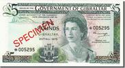 Gibraltar 5 Pounds Banknote, 1975-11-20 -