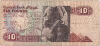 Egypt 10 Pounds Banknote, KM:51 -