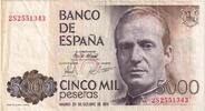 Spain 5000 Pesetas 1979-10-23, KM:160 -