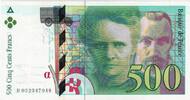 France 500 Francs Pierre et Marie Curie, H032347049 -