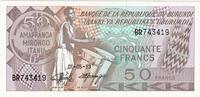 Burundi 50 Francs 1993-05-01 -