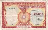 French Indochina 10 Piastres = 10 Kip S -