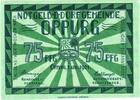 Germany 75 Pfennig Banknote, Oppurg, paysage, 1921-08-01 -