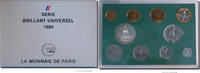 France Coffret 1 c. à 100 frs. Set 1 c. à 100 frs., MDP, BU -