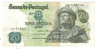 Portugal 20 Escudos Banknote, 1971-07-27, KM:173 -