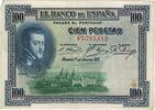 Spain 100 Pesetas Banknote, 1925-07-01, KM:69a -