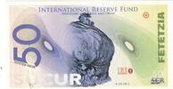 United States Tourist Banknote Banknote, 50 SUCUR INTERNATIONAL RESERVE -
