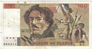France 100 Francs Delacroix, R.3 080314, Fayette:69.01b -
