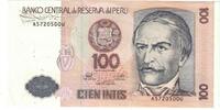 Peru 100 Intis Banknote, 1987-06-26, KM:133 -