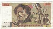 France 100 Francs Delacroix, K.1306853, Fayette:68.01 -