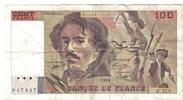 France 100 Francs Delacroix, R.259847447, Fayette:69 ter 2a -