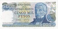 Argentina 5000 Pesos KM:305a -