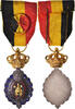 Belgium Medal Médaille du Travail 1ère Classe avec Rosace, Excellent -
