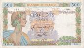 France 500 Francs La Paix, J.5349, Fayette:32.33, KM:95b -