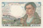 France 5 Francs Berger, 1943-12-23, T.10699958 -