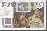 France 500 Francs Banknote, 500 F 1945-1953 ''Chateaubriand'' -