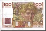 France 100 Francs Banknote, 100 F 1945-1954 ''Jeune Paysan'' -