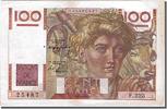 France 100 Francs Banknote, 100 F 1945-1954 ''Jeune Paysan'' -