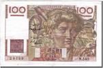 France 100 Francs Banknote, 100 F 1945-1954 ''Jeune Paysan'' -